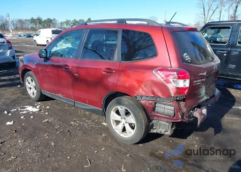 2014 Subaru Forester 2.5I Premium из США, поврежденный, VIN JF2SJAEC6EH554779